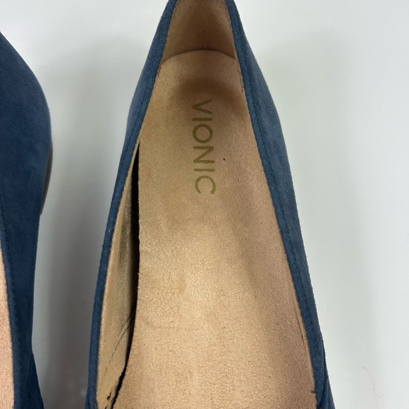 Vionic Navy Blue Flats - Picture 3 of 5
